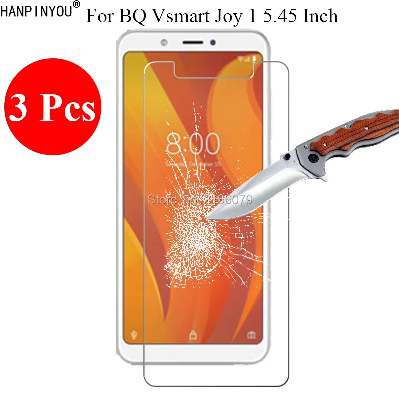 3 шт./лот новинка 9 H 2.5D закаленное стекло защита для экрана BQ Vsmart Joy 1 Joy1 5 45 "