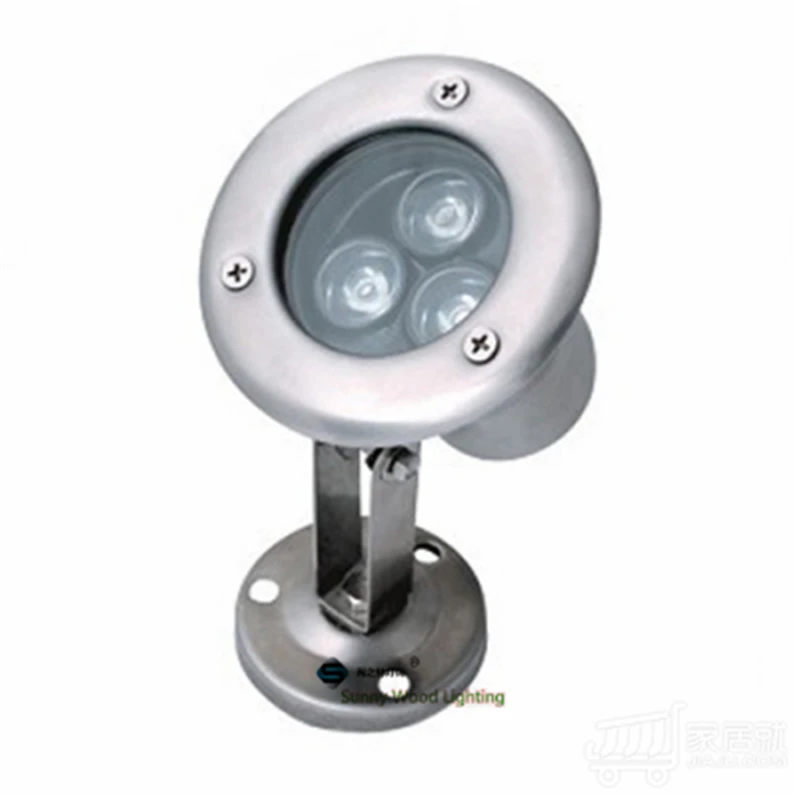 IP68 RGB светодиодный светильник для фонтана бассейна подводный piscina 3 Вт 24 В