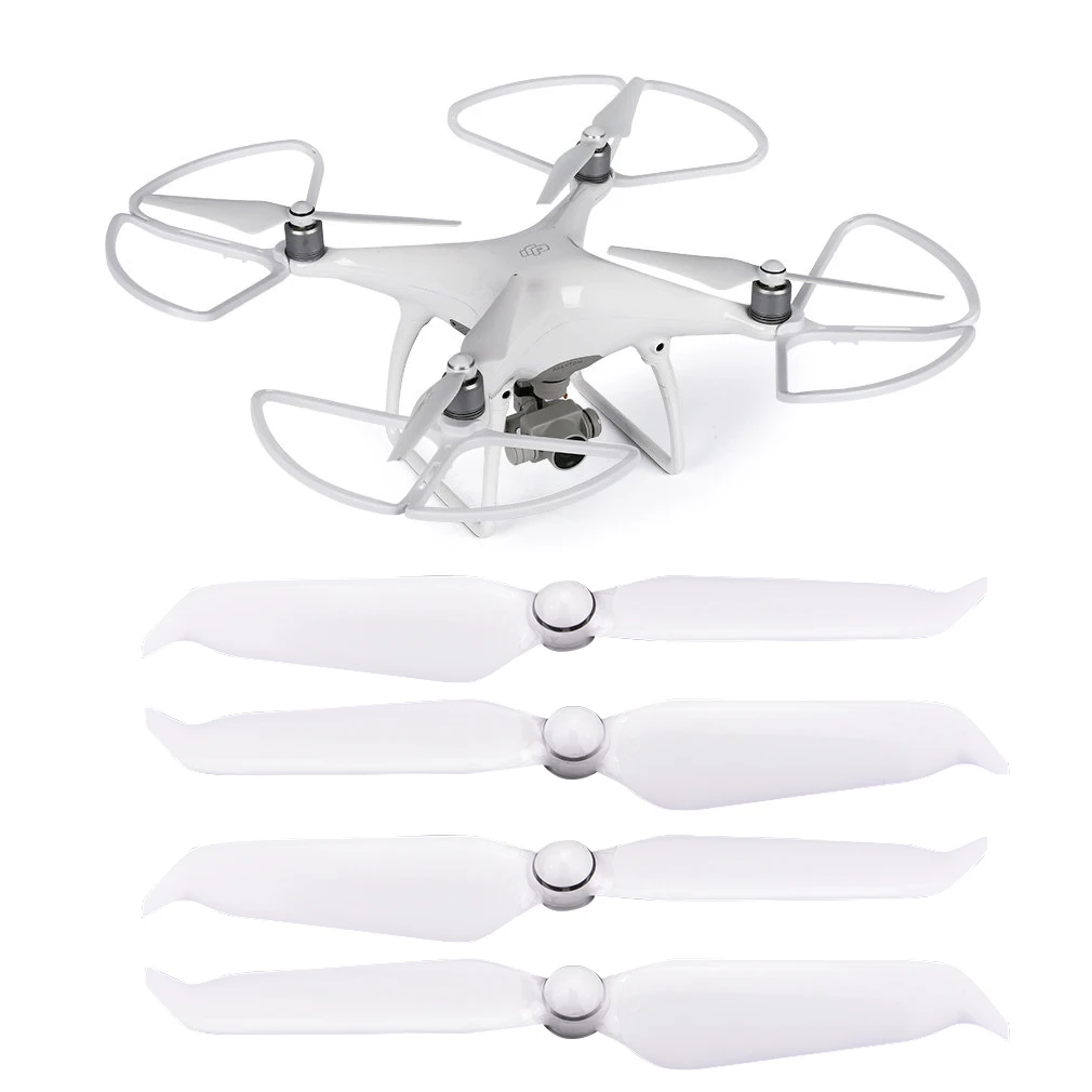 4 Pcs 9455s Propeller Props Protector for Dji Phantom 4 Pro V2.0 Advanced Drone 9455 Low Noise Blade Bumper Protective Guard
4 Pcs 9455s Propeller Props Protector for Dji Phantom 4 Pro V2.0 Advanced Drone 9455 Low Noise Blade Bumper Protective Guard