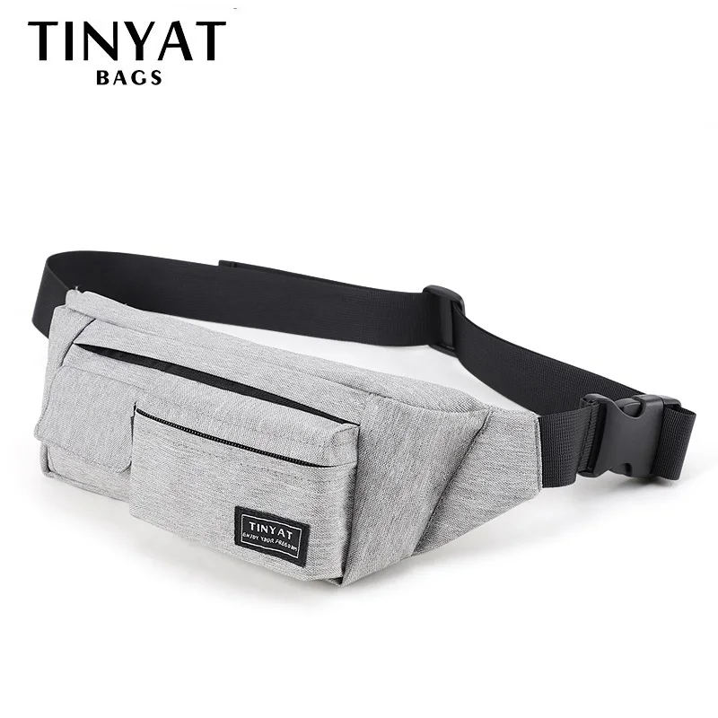 TINYAT Men Women Waist bag pack bag for men's belt for Phone Money Light Belt bag with 4 pockets Travel Casual Belt Pouch 0.17kg
TINYAT Men Women Waist bag pack bag for men's belt for Phone Money Light Belt bag with 4 pockets Travel Casual Belt Pouch 0.17kg