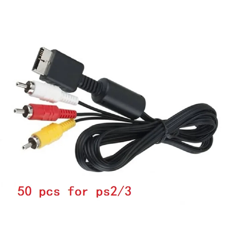 FZQWEG 50 шт. 1,8 м Аудио Видео To 3 RCA AV кабель для PS3/PS2 AV компонентный ТВ Видео кабель для Playstation 2 3
FZQWEG 50 шт. 1,8 м Аудио Видео To 3 RCA AV кабель для PS3/PS2 AV компонентный ТВ Видео кабель для Playstation 2 3