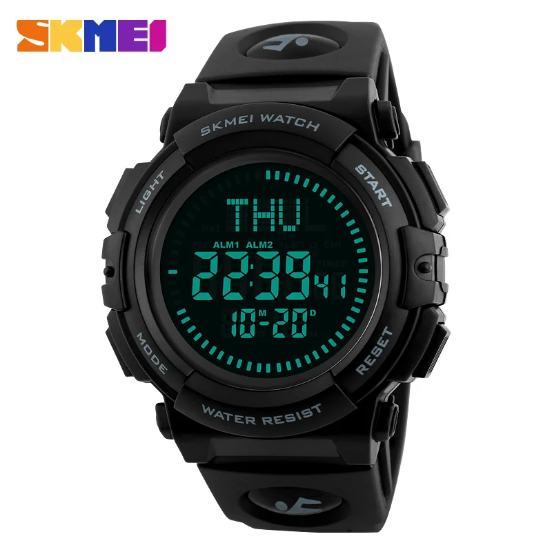 SKMEI Men Digital Watch Outdoor Sports Waterproof Compass Countdown Multifunction Men's Wrist Watch Relogio Masculino 1290
SKMEI Men Digital Watch Outdoor Sports Waterproof Compass Countdown Multifunction Men's Wrist Watch Relogio Masculino 1290