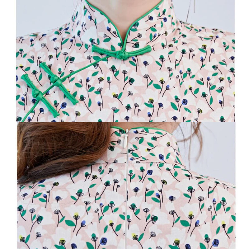 Short Style Women's Mini Cheongsam Summer Chinese Cotton Slim Qipao Dress New Arrival Vestidos Size S M L XL XXL XXXL 27501A
Short Style Women's Mini Cheongsam Summer Chinese Cotton Slim Qipao Dress New Arrival Vestidos Size S M L XL XXL XXXL 27501A