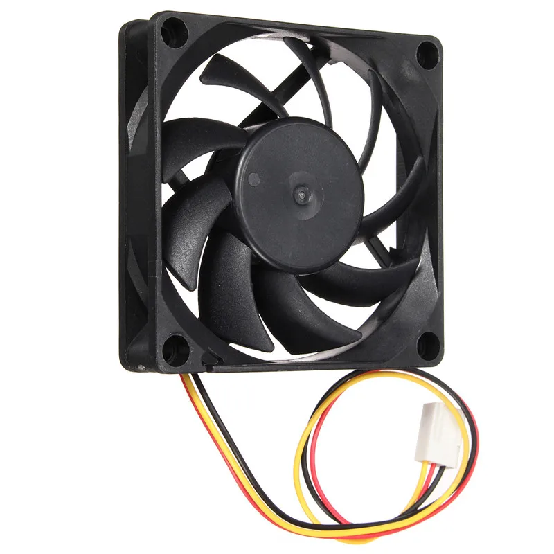 Hot Sale DC 12V 3Pin Computer CPU Cooling Fan Desktop Computer CPU Case Cooling Cooler 7cm Silent Fan 70*70*15mm
Hot Sale DC 12V 3Pin Computer CPU Cooling Fan Desktop Computer CPU Case Cooling Cooler 7cm Silent Fan 70*70*15mm