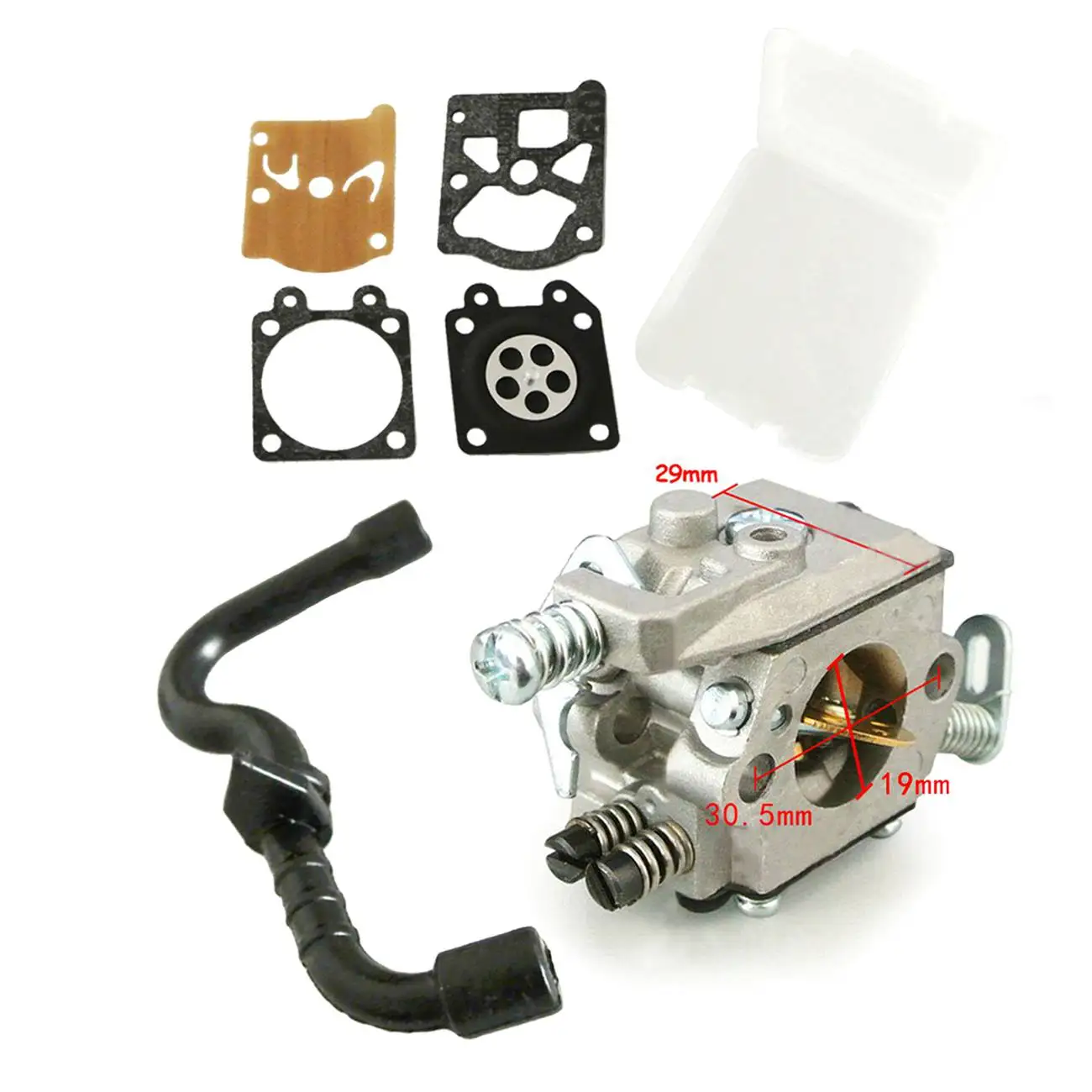 Carburetor & Carburetor Repair Kit & Fuel Line Fit STIHL 017 018 MS170 MS180 Chainsaw
Carburetor & Carburetor Repair Kit & Fuel Line Fit STIHL 017 018 MS170 MS180 Chainsaw