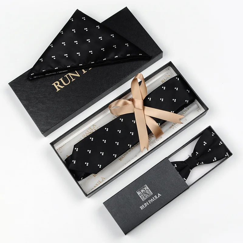Fashion 3pcs/set Necktie Tie Bow Tie Pocket Square Groom Gentleman Neck Tie Set Men Gift Gravata Slim Arrow Neck Tie Set
Fashion 3pcs/set Necktie Tie Bow Tie Pocket Square Groom Gentleman Neck Tie Set Men Gift Gravata Slim Arrow Neck Tie Set
