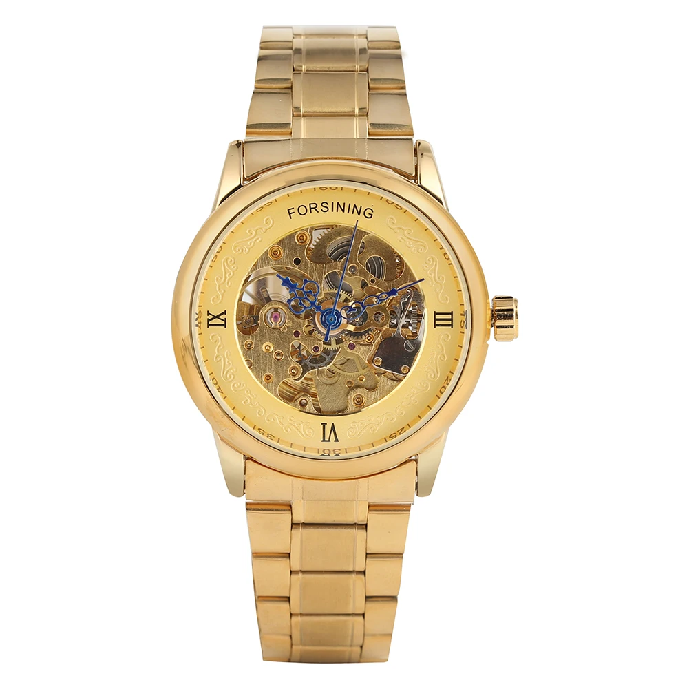 Men's Luxury Hollow Out Automatic-self-winding Mechanical Watch Stainless Steel Skeleton Band Safety Folding Buckle
Men's Luxury Hollow Out Automatic-self-winding Mechanical Watch Stainless Steel Skeleton Band Safety Folding Buckle