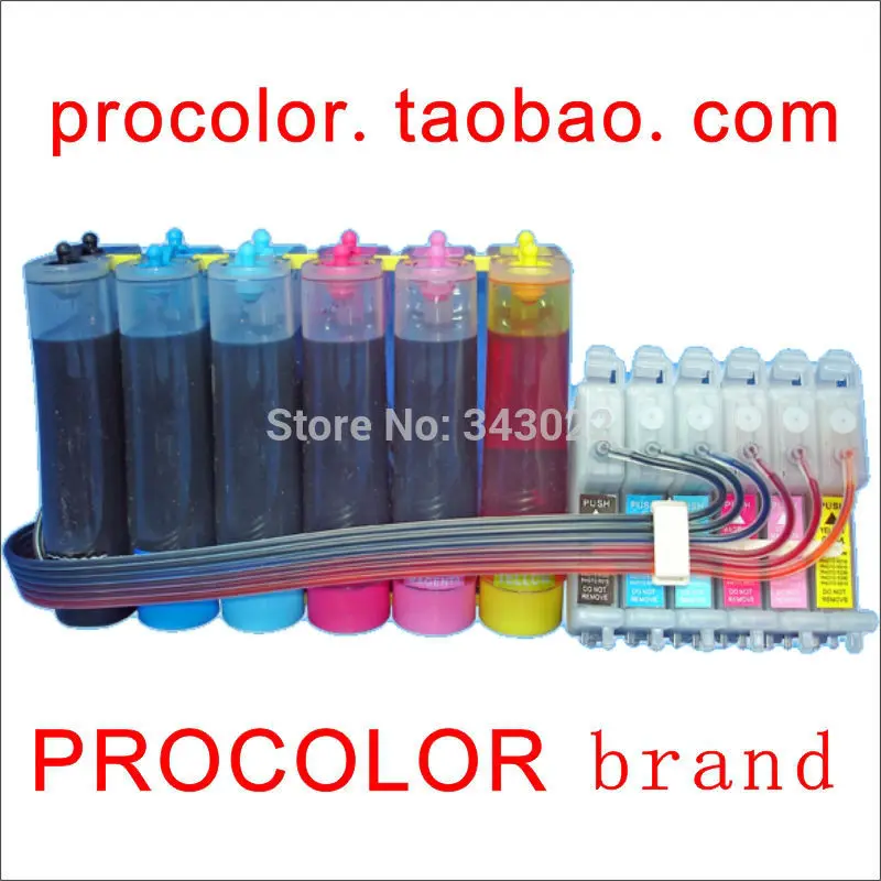 PROCOLOR T0491 With ARC chips(Don't take it out) for epson CISS R210 R210TRN R230 R230TN R310 R350 R350TN RX510 RX630 RX650
PROCOLOR T0491 With ARC chips(Don't take it out) for epson CISS R210 R210TRN R230 R230TN R310 R350 R350TN RX510 RX630 RX650