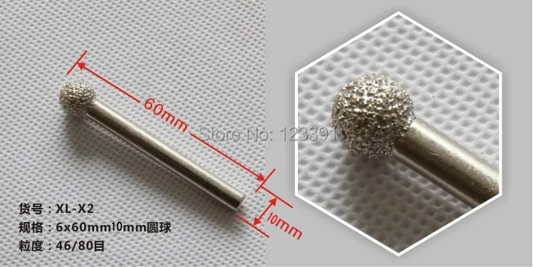 Free shipping XL-X2 graver brazed diamond grinding head carving lettering knife carving knife grinders grinding head of 6*60*10
Free shipping XL-X2 graver brazed diamond grinding head carving lettering knife carving knife grinders grinding head of 6*60*10