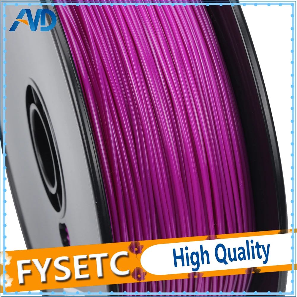 PETG нить 1,75 мм 1кг/2.2lbs фиолетовый цвет новые печатные материалы 1,75 PETG нить для 3D принтера/3D Ручка VS ABS/PLA
PETG нить 1,75 мм 1кг/2.2lbs фиолетовый цвет новые печатные материалы 1,75 PETG нить для 3D принтера/3D Ручка VS ABS/PLA