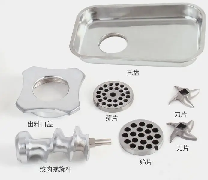 220kg/h commercial stainless steel electric meat grinder Multi-function crusher meat machine sausage filling enema machine
220kg/h commercial stainless steel electric meat grinder Multi-function crusher meat machine sausage filling enema machine