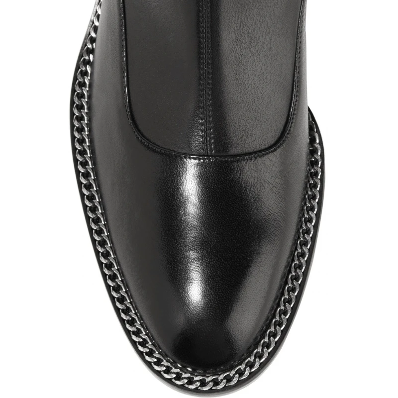 MStacchi Women Over The Knee Boots Sexy Round Toe Silver Chain Flat Long Boots For Women Thigh Boots Leather Flat Botas Mujer
MStacchi Women Over The Knee Boots Sexy Round Toe Silver Chain Flat Long Boots For Women Thigh Boots Leather Flat Botas Mujer