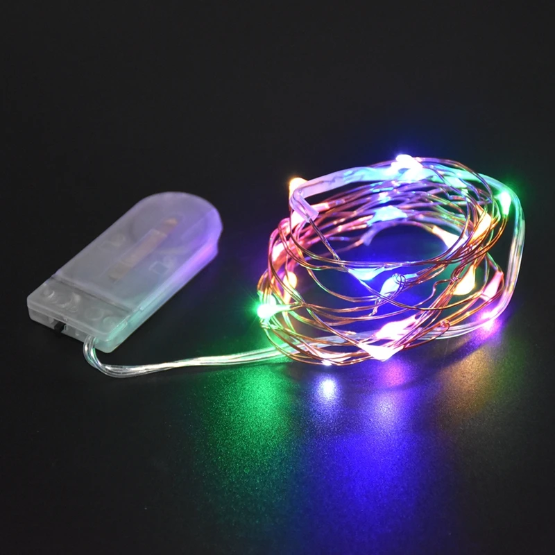 Christmas Lights 1M/2M Waterproof Copper mini Fairy String Light Decoration Lamp for Home Wedding Operated by CR2032 Battery
Christmas Lights 1M/2M Waterproof Copper mini Fairy String Light Decoration Lamp for Home Wedding Operated by CR2032 Battery