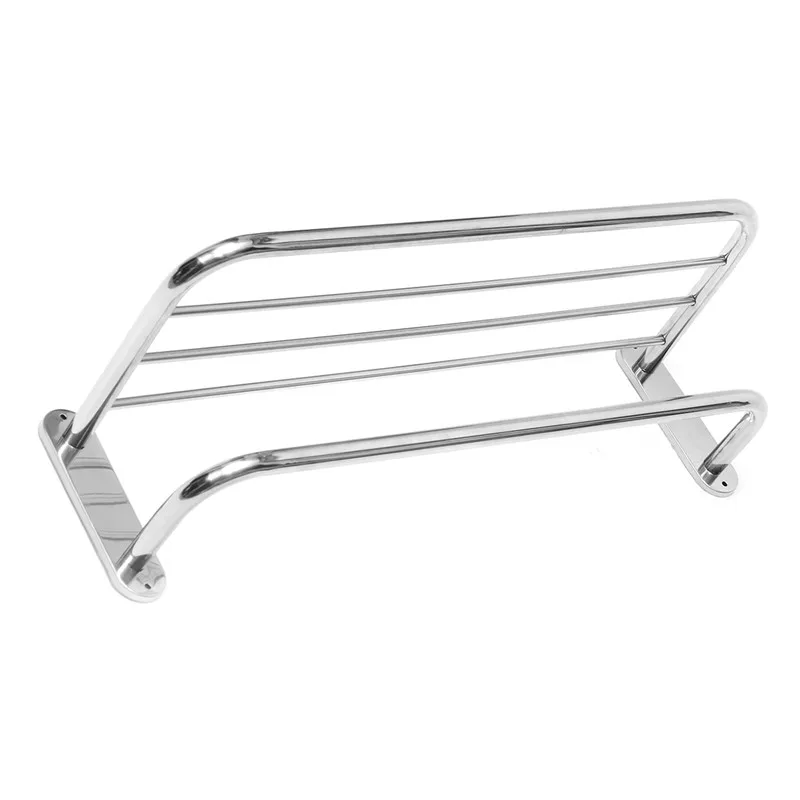 Xueqin 60cm Stainless Steel Chrome Polished Bathroom Wall Mounted Towel Rail Holder Shelf Storage Rack Double Towel Rails Bar
Xueqin 60cm Stainless Steel Chrome Polished Bathroom Wall Mounted Towel Rail Holder Shelf Storage Rack Double Towel Rails Bar
