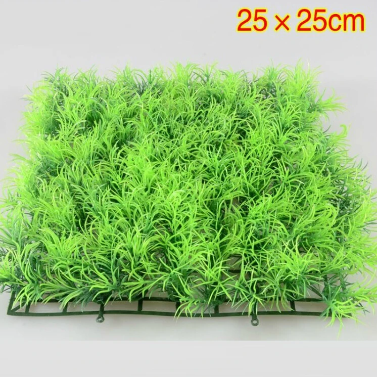 Super for aquarium waterscape - 25x25cm artificial lawn plastic, very good to cover tank bottom, artificial plants for NeverElse
Super for aquarium waterscape - 25x25cm artificial lawn plastic, very good to cover tank bottom, artificial plants for NeverElse
