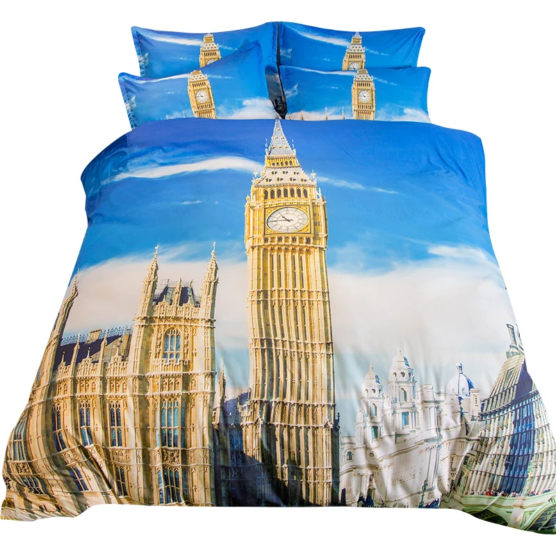London Tower Castle Palace Forest 3D Scenery Bedding Set Twin Queen King Size Duvet Cover Pillowcase Flat Sheet or Fitted Sheet
London Tower Castle Palace Forest 3D Scenery Bedding Set Twin Queen King Size Duvet Cover Pillowcase Flat Sheet or Fitted Sheet