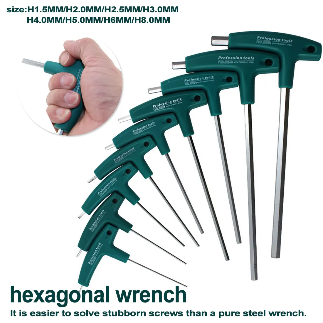 Hand Tools T-shaped Hex Key Wrenches Screw Screwdriver Hand Tool Sets T-Handle Ratchet Tap Wrench Allen Screw Tool Torque Wrench
Hand Tools T-shaped Hex Key Wrenches Screw Screwdriver Hand Tool Sets T-Handle Ratchet Tap Wrench Allen Screw Tool Torque Wrench