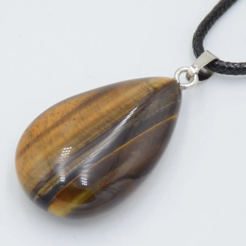 24 x43mm Natural Amethysts Tiger Eye Stone Pendants Water Drop Shape Crystal Agates Necklace Pendant Fashion Women Reiki Jewelry
24 x43mm Natural Amethysts Tiger Eye Stone Pendants Water Drop Shape Crystal Agates Necklace Pendant Fashion Women Reiki Jewelry