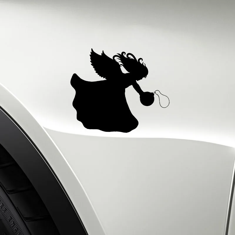 YJZT 13.9*11.5CM Silhoutte Decal Cute Beautiful Angel With Gift Cool Design Car Sticker Black/Silver Covering The Body C20-1431
YJZT 13.9*11.5CM Silhoutte Decal Cute Beautiful Angel With Gift Cool Design Car Sticker Black/Silver Covering The Body C20-1431