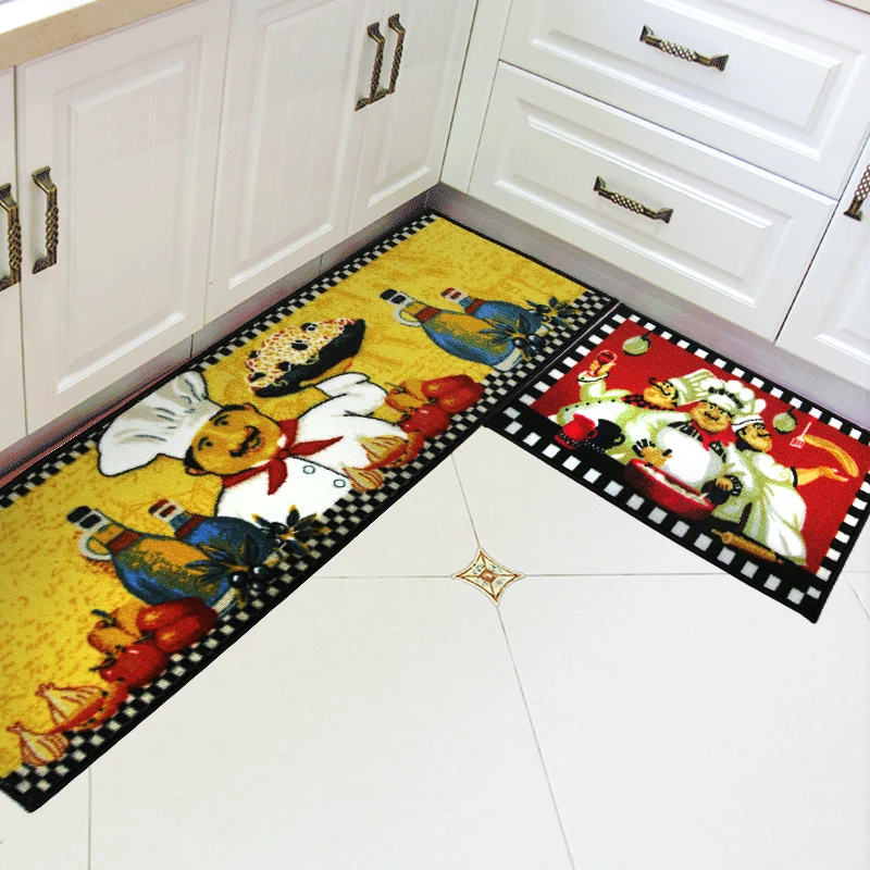 40X60+40X120CM/Set Cartoon Chef Kitchen Mat Home Entrance/Hallway Doormat Anti-Slip Bathroom Carpet Cloakroom/Toilet Area Rug
40X60+40X120CM/Set Cartoon Chef Kitchen Mat Home Entrance/Hallway Doormat Anti-Slip Bathroom Carpet Cloakroom/Toilet Area Rug
