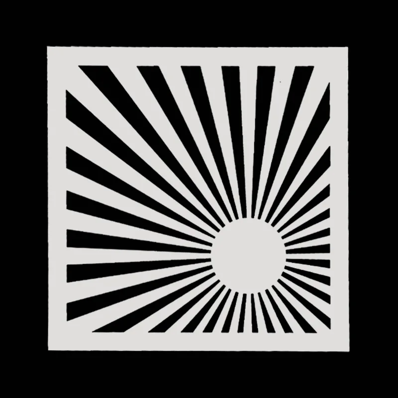 15*15 Sun Layering Stencils Drawing Color Spray stencil DIY Scrapbook photo album Decorative Embossing DIY Card Crafts
15*15 Sun Layering Stencils Drawing Color Spray stencil DIY Scrapbook photo album Decorative Embossing DIY Card Crafts