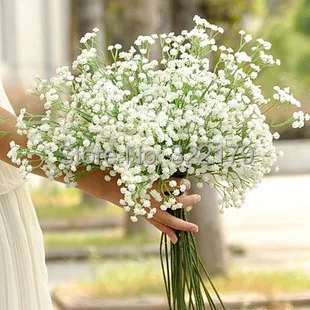 12 pcs artificial baby's breath for bridal bouquet wedding center pieces Home Decor baby breath aisle decor
12 pcs artificial baby's breath for bridal bouquet wedding center pieces Home Decor baby breath aisle decor