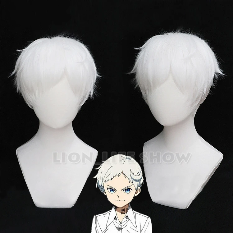Norman Cosplay Wig Anime Yakusoku no Neverland Silvery White Cosplay Wig The Promised Neverland Norman Cosplay
Norman Cosplay Wig Anime Yakusoku no Neverland Silvery White Cosplay Wig The Promised Neverland Norman Cosplay