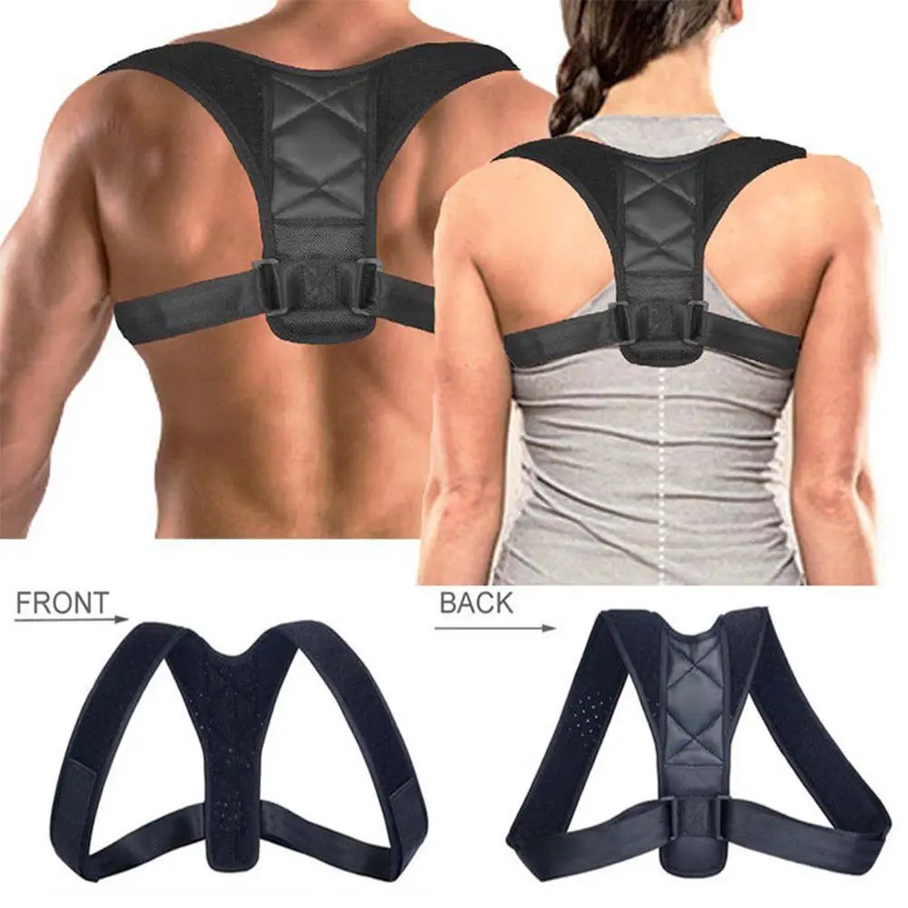 Adjustable Posture Corrector Unisex Shoulder Support Belt Family Spandex Back Brace Prevent Round Shoulder and Bad Posture Adult
Adjustable Posture Corrector Unisex Shoulder Support Belt Family Spandex Back Brace Prevent Round Shoulder and Bad Posture Adult