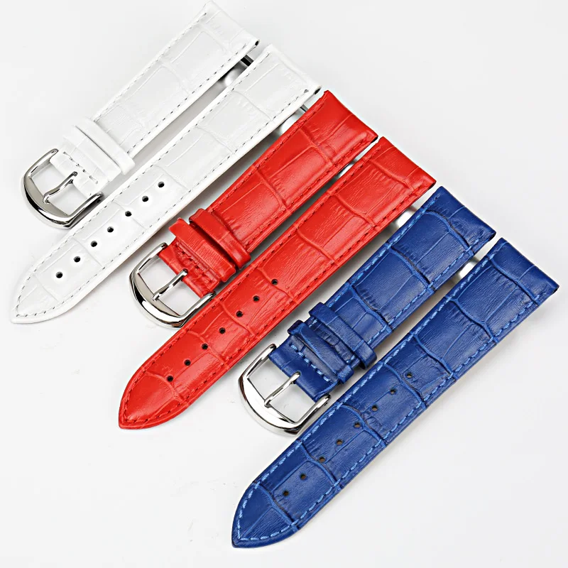 MAIKES High Quality Genuine Leather Watch Strap White Red 12mm-22mm Watch band For Casio Watches Bracelet Women Watchbands
MAIKES High Quality Genuine Leather Watch Strap White Red 12mm-22mm Watch band For Casio Watches Bracelet Women Watchbands
