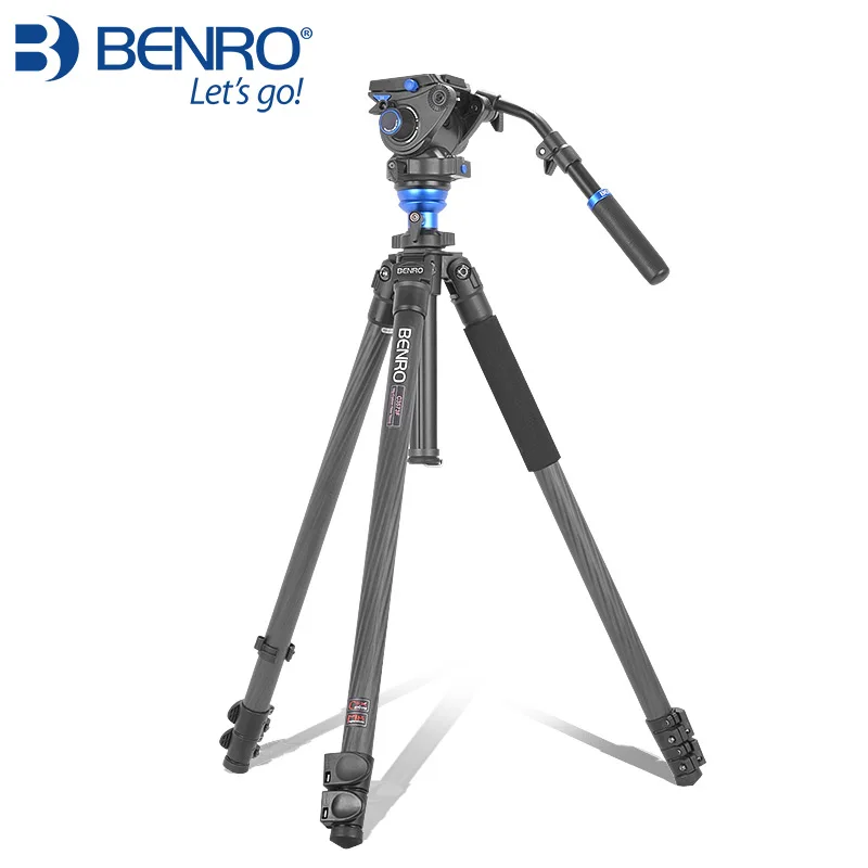 Штатив BENRO C3573FS6 из углеродного волокна, наборы штативов с встроенным уровнем S6 Videhead, максимальная нагрузка 6 кг, 3 секции
Штатив BENRO C3573FS6 из углеродного волокна, наборы штативов с встроенным уровнем S6 Videhead, максимальная нагрузка 6 кг, 3 секции