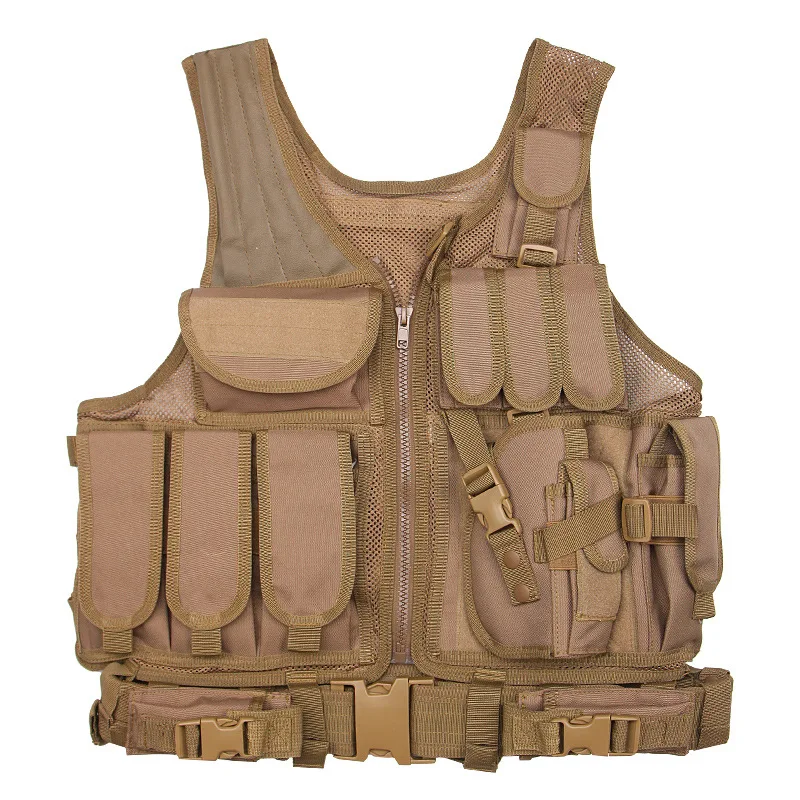 Military Tactical Vest Army Tank Tops Vest Casual Mens Airsoft Molle Combat Assault Plate Carrier CS Tactical Vest Jungle
Military Tactical Vest Army Tank Tops Vest Casual Mens Airsoft Molle Combat Assault Plate Carrier CS Tactical Vest Jungle