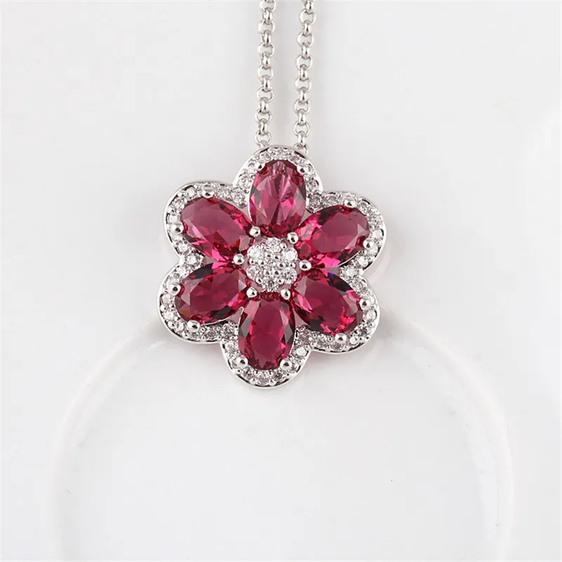 RONGQING New Arrival Bohemian Zircon Plum Blossom Flower Pendant Necklace for Women Nickel Free Jewelry Gifts
RONGQING New Arrival Bohemian Zircon Plum Blossom Flower Pendant Necklace for Women Nickel Free Jewelry Gifts