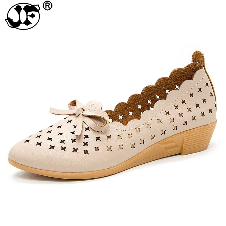 Breathable Genuine Leather Summer Shoes Woman 2019 Flat Low Heel Bowknot Hollow Out Leather Slip On Shoes For Women Soft 789
Breathable Genuine Leather Summer Shoes Woman 2019 Flat Low Heel Bowknot Hollow Out Leather Slip On Shoes For Women Soft 789