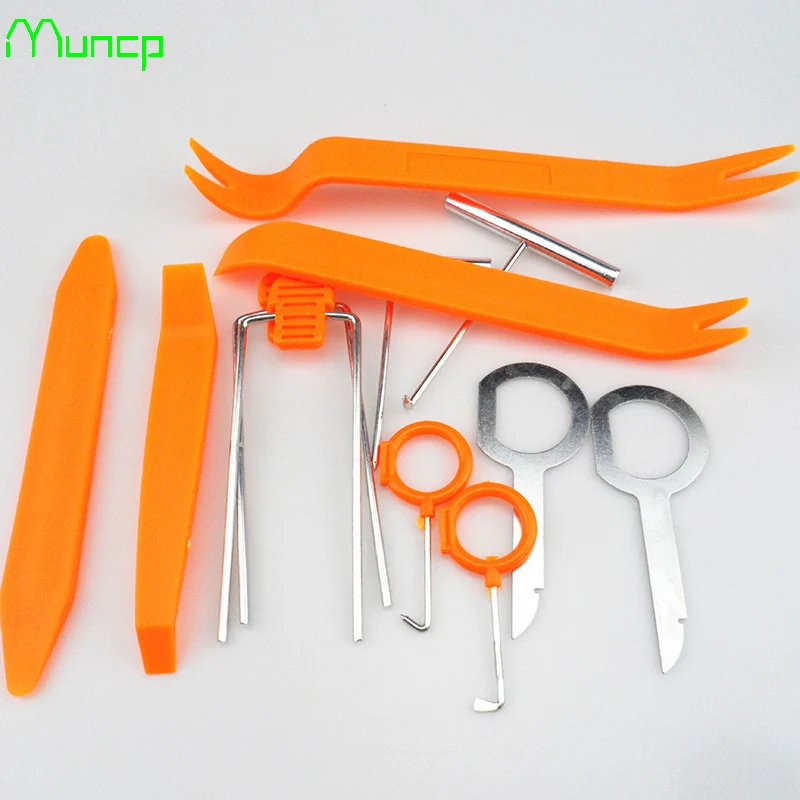 Muncp Disassembly tool 12PCS Fit For Ford Focus Fusion Escort Kuga Ecosport Fiesta Falcon EDGE/Explorer/EXPEDITION/EVOS
Muncp Disassembly tool 12PCS Fit For Ford Focus Fusion Escort Kuga Ecosport Fiesta Falcon EDGE/Explorer/EXPEDITION/EVOS
