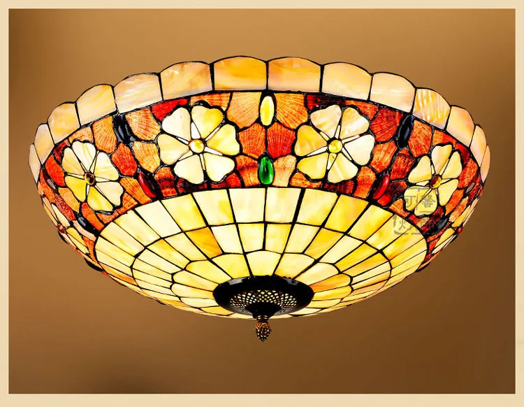 Mediterranean Baroque Shell E27 110-240V LED Tiffany retro Ceiling Lights luminaria teto Ceiling Lamps For Home Decoration
Mediterranean Baroque Shell E27 110-240V LED Tiffany retro Ceiling Lights luminaria teto Ceiling Lamps For Home Decoration