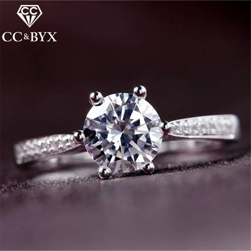 CC Classic Jewelry Rings For Women S925 Silver Color Round Cubic Zirconia Wedding Engagement Bridal Ringen Accessories CC1454
CC Classic Jewelry Rings For Women S925 Silver Color Round Cubic Zirconia Wedding Engagement Bridal Ringen Accessories CC1454