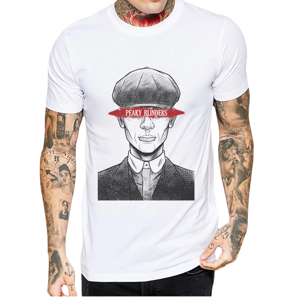 Summer Cotton Mens Tshirts Male T-Shirt Peaky Blinder Printing Man Clothing Tshirt Men Short Sleeve Fashion Brand Tees Tops
Summer Cotton Mens Tshirts Male T-Shirt Peaky Blinder Printing Man Clothing Tshirt Men Short Sleeve Fashion Brand Tees Tops