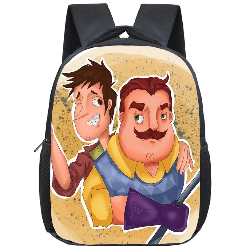 Kindergarten Backpack Cartoon Hello Neighbor Mini School Backpack Cute Print Kids School Bag For Boys Girls Satchel Backpack
Kindergarten Backpack Cartoon Hello Neighbor Mini School Backpack Cute Print Kids School Bag For Boys Girls Satchel Backpack