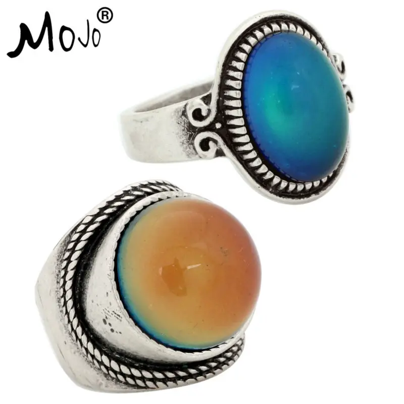 2PCS Vintage Ring Set of Rings on Fingers Mood Ring That Changes Color Wedding Rings of Strength for Women Men Jewelry RS009-045
2PCS Vintage Ring Set of Rings on Fingers Mood Ring That Changes Color Wedding Rings of Strength for Women Men Jewelry RS009-045