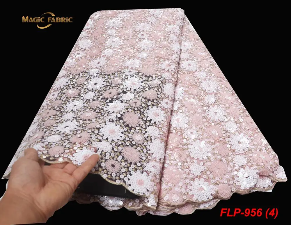 Hot Sale Net Lace Fabric 2019 Sequence Lace Fabric African French Tulle Lace Fabric Embroidery African Wedding Lace FLP-956
Hot Sale Net Lace Fabric 2019 Sequence Lace Fabric African French Tulle Lace Fabric Embroidery African Wedding Lace FLP-956
