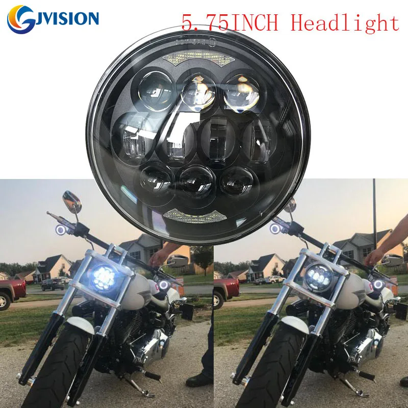 5.75 Inch LED Headlight DRL For Dyna Street Bob Super Wide Glide Low Rider Night Rod Train Softail Deuce Custom Sportster
5.75 Inch LED Headlight DRL For Dyna Street Bob Super Wide Glide Low Rider Night Rod Train Softail Deuce Custom Sportster