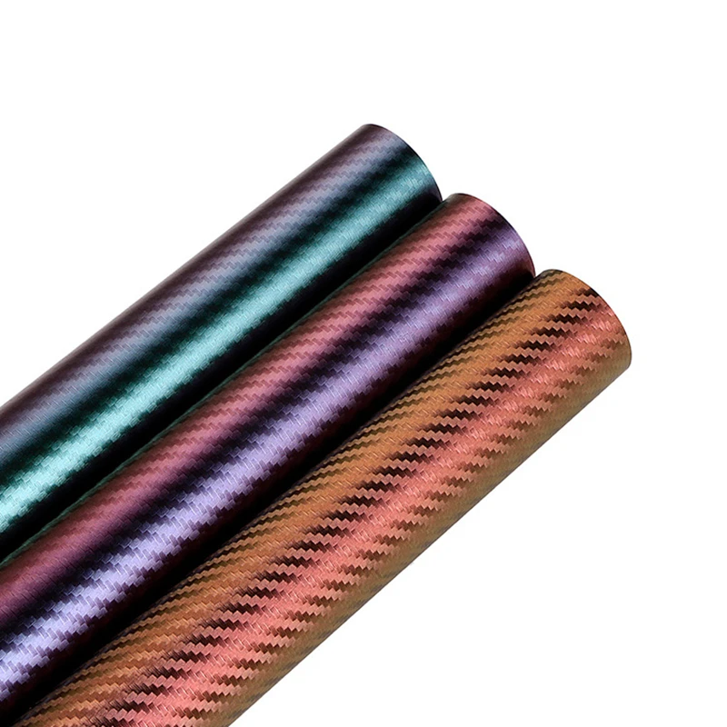 20*152cm Chameleon 3D Carbon Fiber Vinyl Film Auto Car Sticker Truck Motorcycle Phone Car Styling Decoration Wrapping Decal
20*152cm Chameleon 3D Carbon Fiber Vinyl Film Auto Car Sticker Truck Motorcycle Phone Car Styling Decoration Wrapping Decal