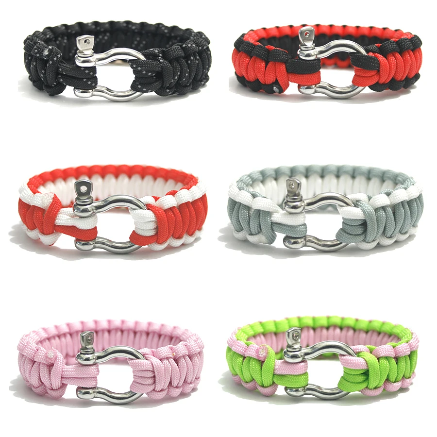 Браслет для выживания 550 Paracord из нержавеющей стали с пряжкой, браслет для выживания 550 для активного отдыха, Походов, Кемпинга
Браслет для выживания 550 Paracord из нержавеющей стали с пряжкой, браслет для выживания 550 для активного отдыха, Походов, Кемпинга