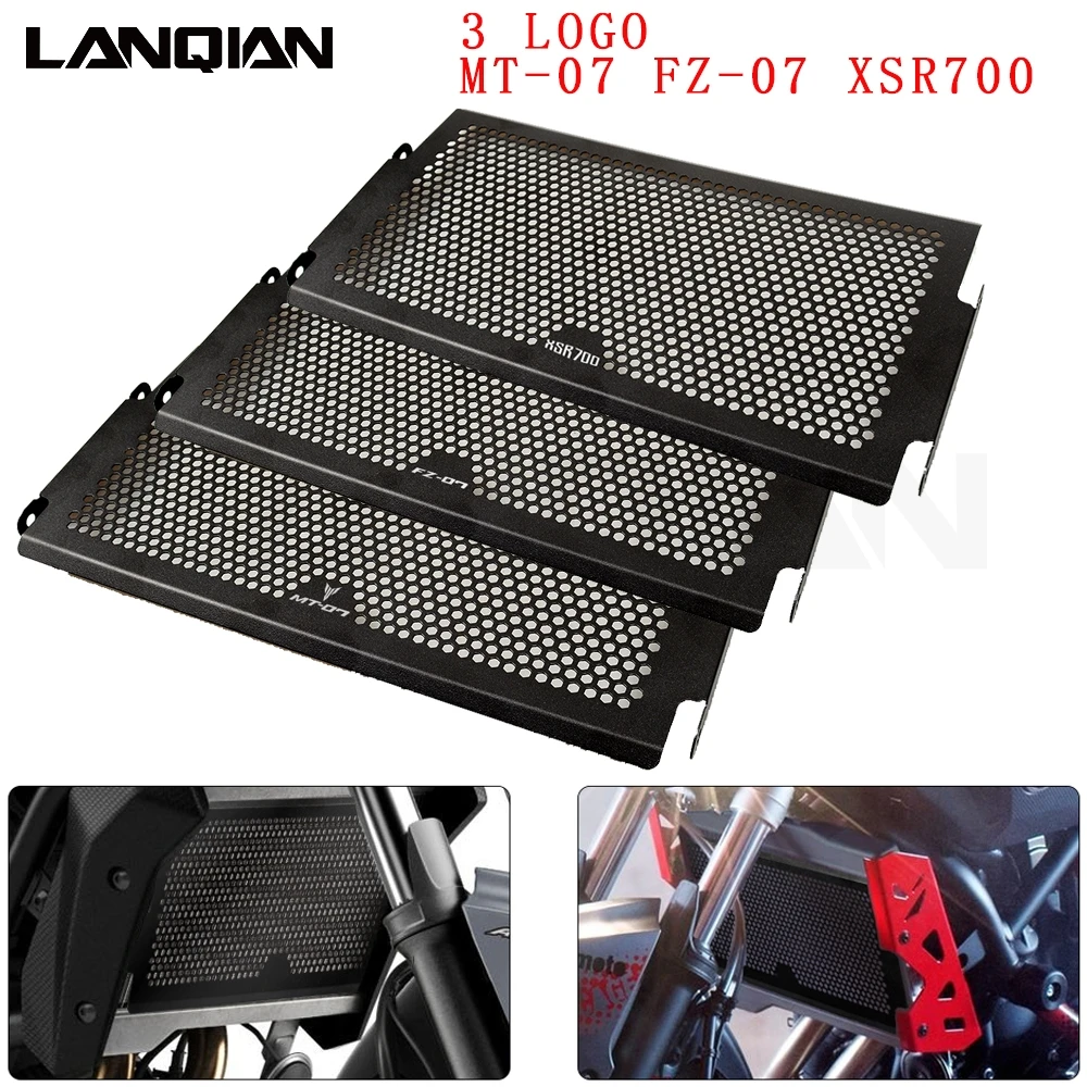 For YAMAHA MT07 MT-07 FZ 07 FZ-07 2014 2015 2016 XSR700 2015-2018 CNC Black Motorcycle Radiator Grille Guard Cover Protector
For YAMAHA MT07 MT-07 FZ 07 FZ-07 2014 2015 2016 XSR700 2015-2018 CNC Black Motorcycle Radiator Grille Guard Cover Protector