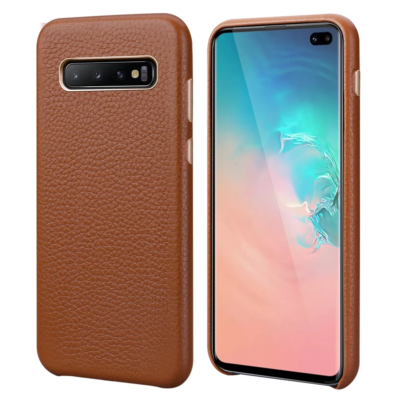 For Samsung S10 Phone Back Case S10E Litchi Skin Genuine Leather Case Slim Business Smart Cover for Samsung Galaxy S10 Plus
For Samsung S10 Phone Back Case S10E Litchi Skin Genuine Leather Case Slim Business Smart Cover for Samsung Galaxy S10 Plus
