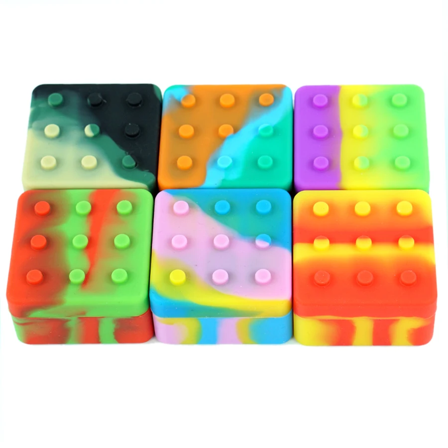 3 PCS 4+1 set Non-stick Silicone Container Wax Box Colorful Food grade reusable silicone wax jar
3 PCS 4+1 set Non-stick Silicone Container Wax Box Colorful Food grade reusable silicone wax jar
