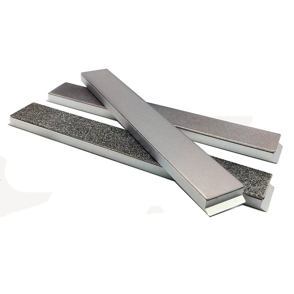 Knife Diamond whetstone for edge Ruixin Pro sharpener whetstone - Aluminum alloy base (smooth, weight 75g)
Knife Diamond whetstone for edge Ruixin Pro sharpener whetstone - Aluminum alloy base (smooth, weight 75g)