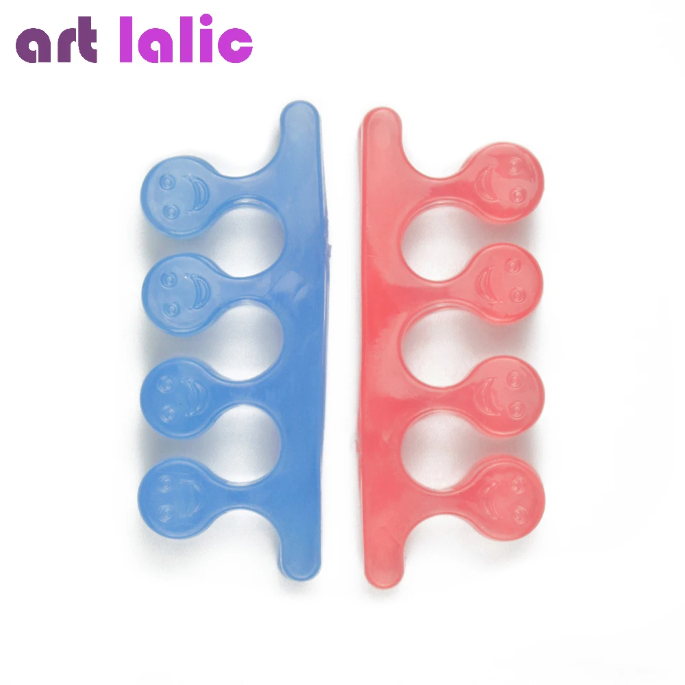 Happy Face Finger Spacer/Form Toe Separator For Manicure Pedicure Nail Tool Flexible Soft Silica Random Color 2pcs / pack
Happy Face Finger Spacer/Form Toe Separator For Manicure Pedicure Nail Tool Flexible Soft Silica Random Color 2pcs / pack