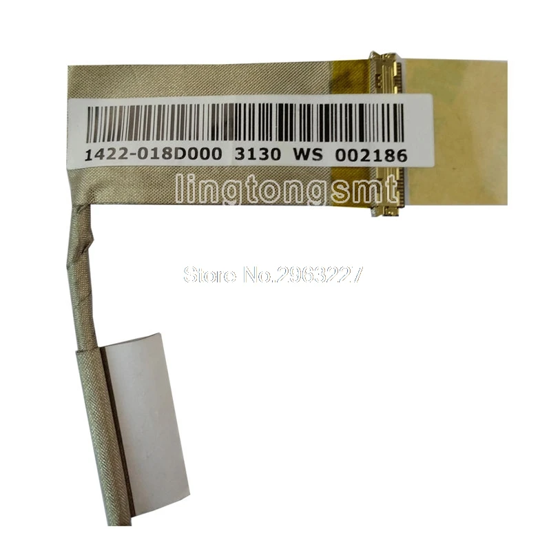 For Asus K55D K55DE K55DR K55N A55D 1422-018D000 K55DE LVDS CABLE Laptop LED LVDS LCD Video Flex Cable Screen
For Asus K55D K55DE K55DR K55N A55D 1422-018D000 K55DE LVDS CABLE Laptop LED LVDS LCD Video Flex Cable Screen