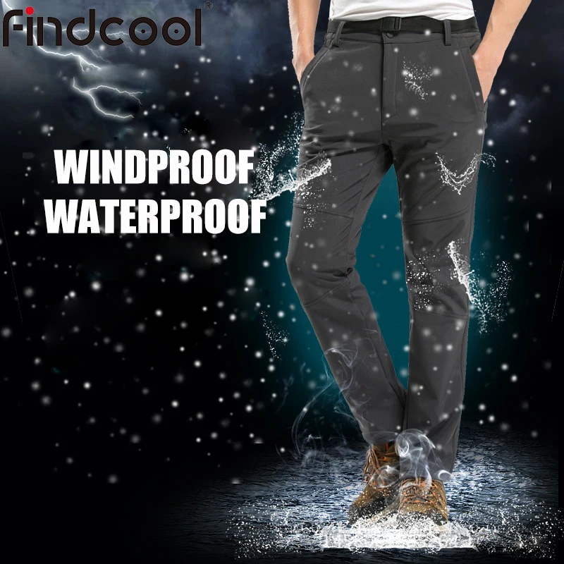 Мужские Водонепроницаемые флисовые Походные штаны FINDCOOL для зимней рыбалки, альпинизма
Мужские Водонепроницаемые флисовые Походные штаны FINDCOOL для зимней рыбалки, альпинизма